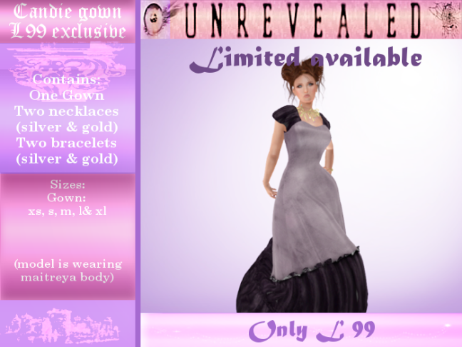 pp limited candie gown